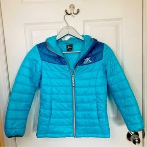 Girls Zero Xposur lightweight quilted size 7/8